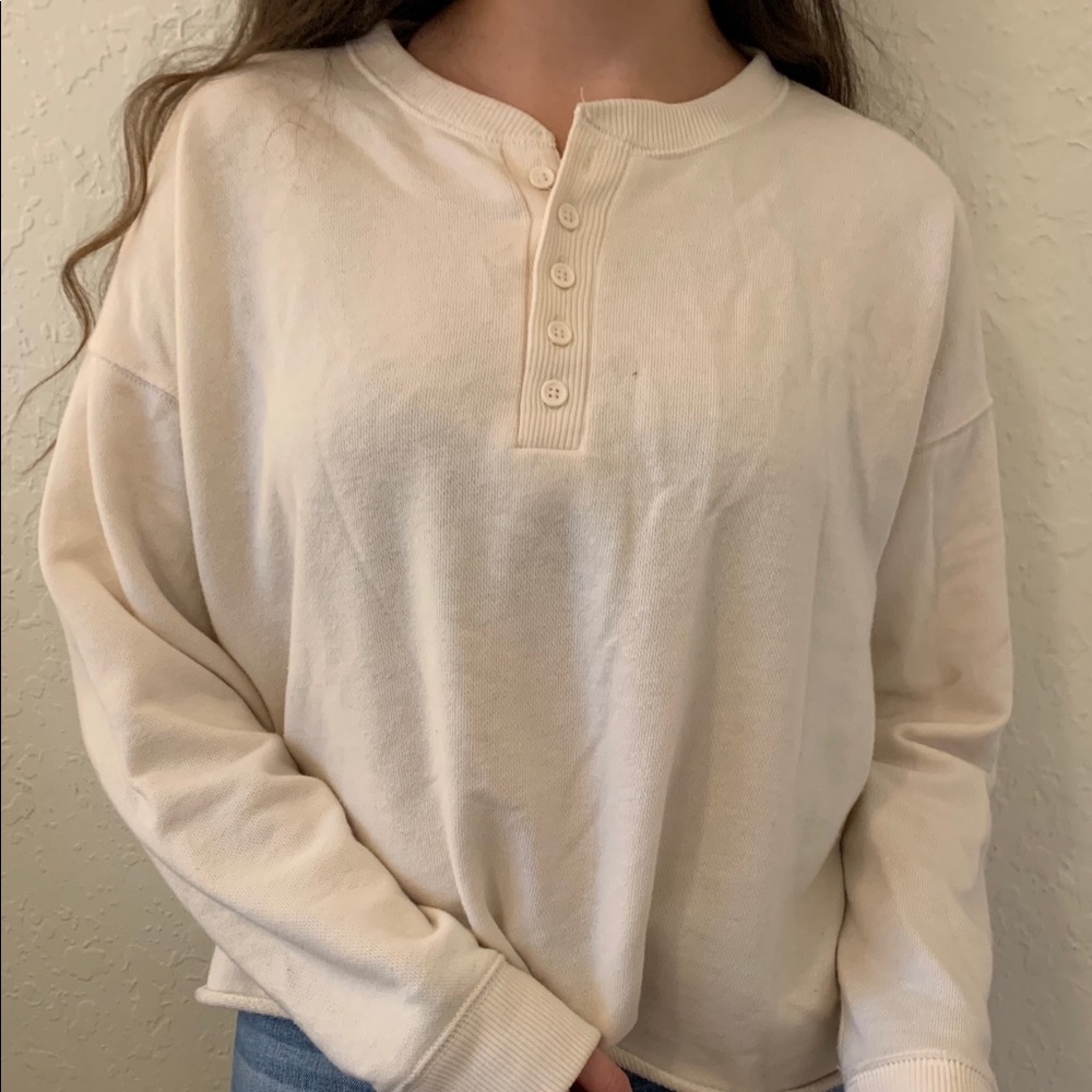 Aerie Cropped Sweater